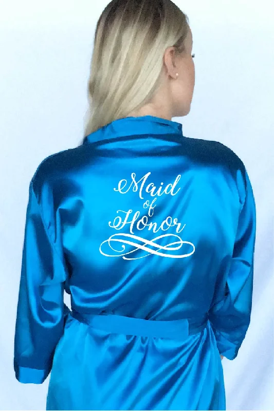 Swirly Style - Maid of Honor Robe