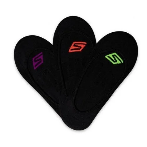 3Pk Wmns Micro Blk Socks