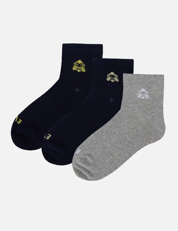 3-Pack Godhead Jacquard Socks