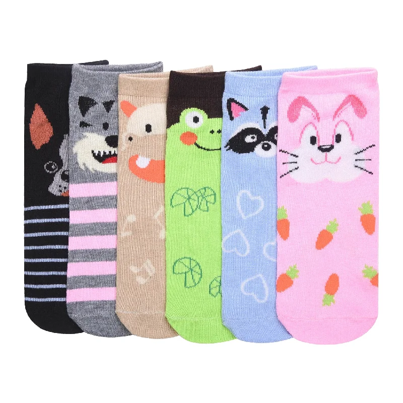 MAMIA SPANDEX SOCKS (ANIMAL3)