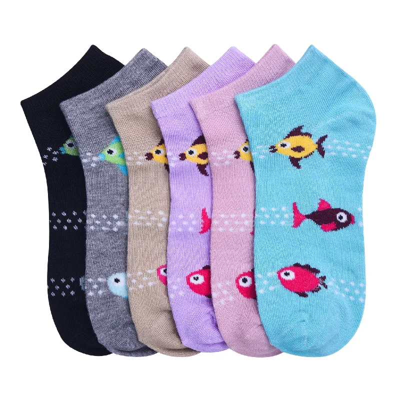 MAMIA SPANDEX SOCKS (OCEAN)