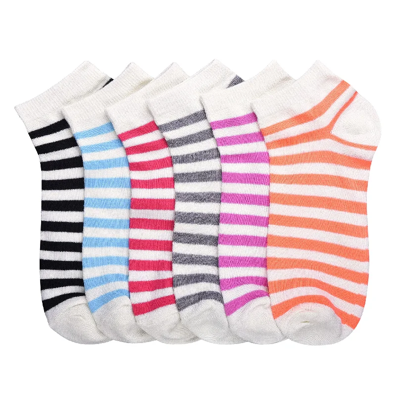 MAMIA SPANDEX SOCKS (STRIPE)