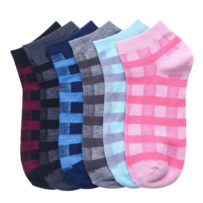 MAMIA SPANDEX SOCKS (TARTAN)