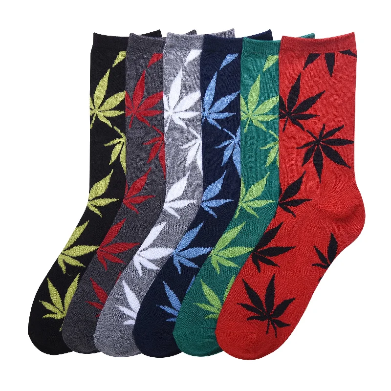 MAMIA LADIES DESIGN CREW SOCKS (AUTUMN)