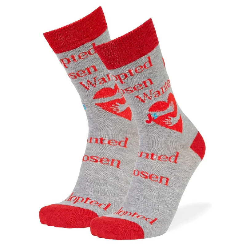 Adoption Awareness Crew Socks