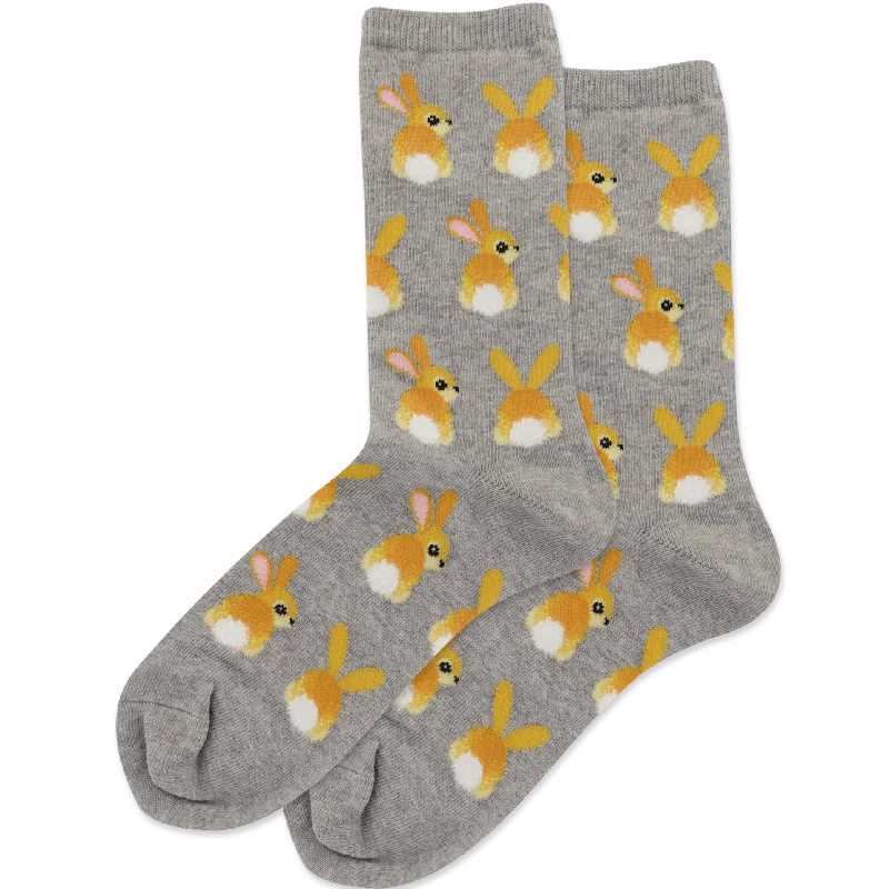 Bunny Tails Women's Crew Socks