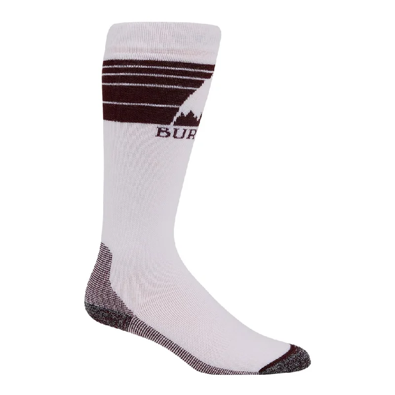 Burton Womens Emblem Midweight Socks - Stout White