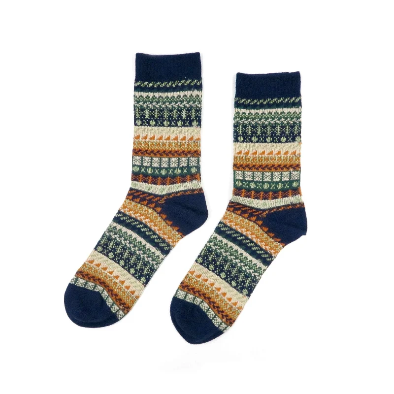 Carousel sock - Navy