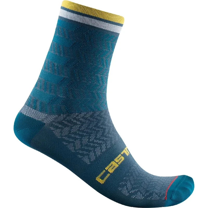 Castelli Avanti 12 Womens Cycling Socks (Storm Blue)