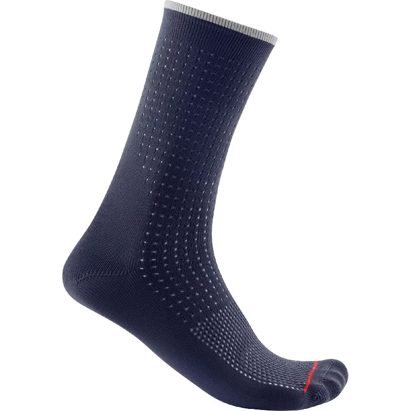 Castelli Premio 18 Men's Cycling Socks (Belgian Blue)