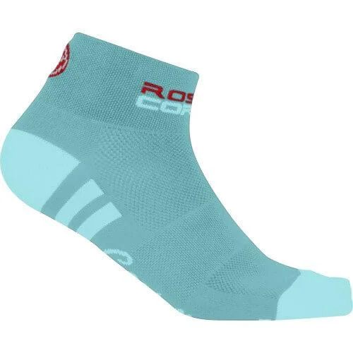 Castelli Rosa Corsa Womens Cycling Socks (Glacier Lake)