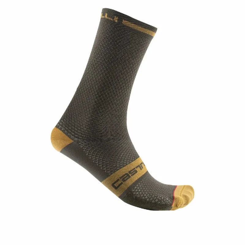 Castelli Superleggera T 18 Men's Cycling Socks (Deep Green)