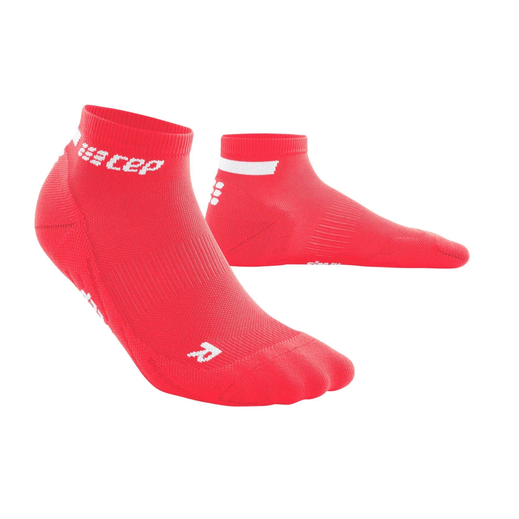 CEP Compression The Run Low Cut Men's Cycling Socks 4.0 (Pink)