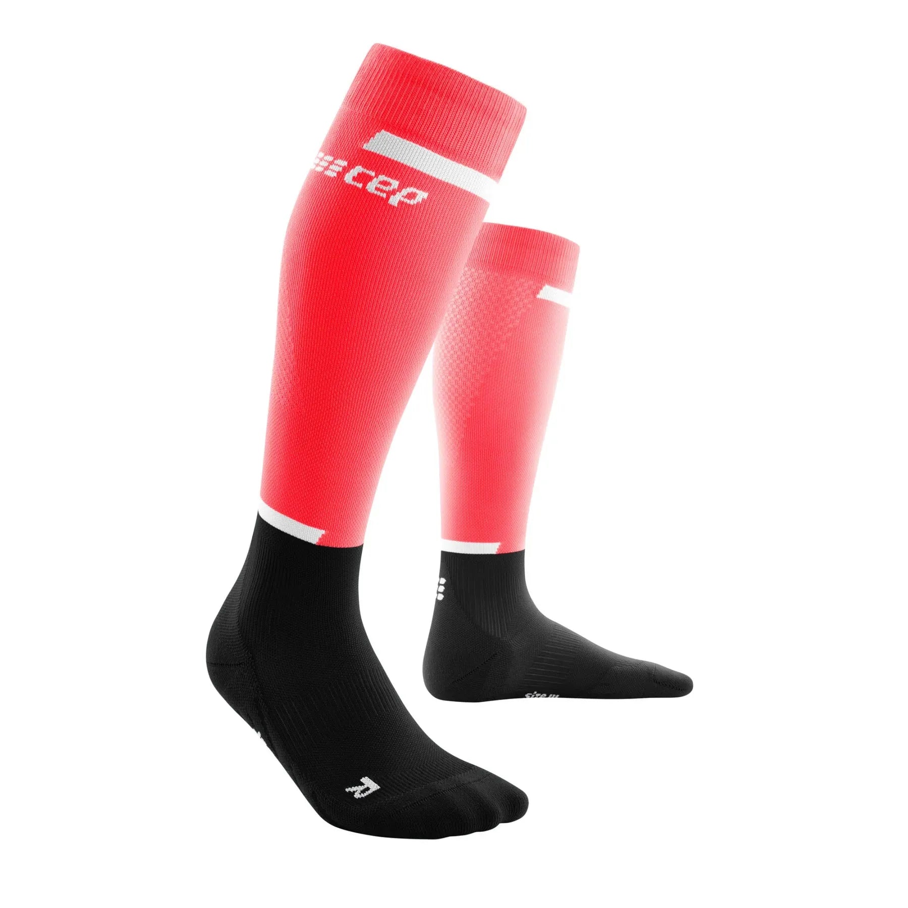 CEP Compression The Run Tall Women's Compression Socks 4.0 (Pink/Black)