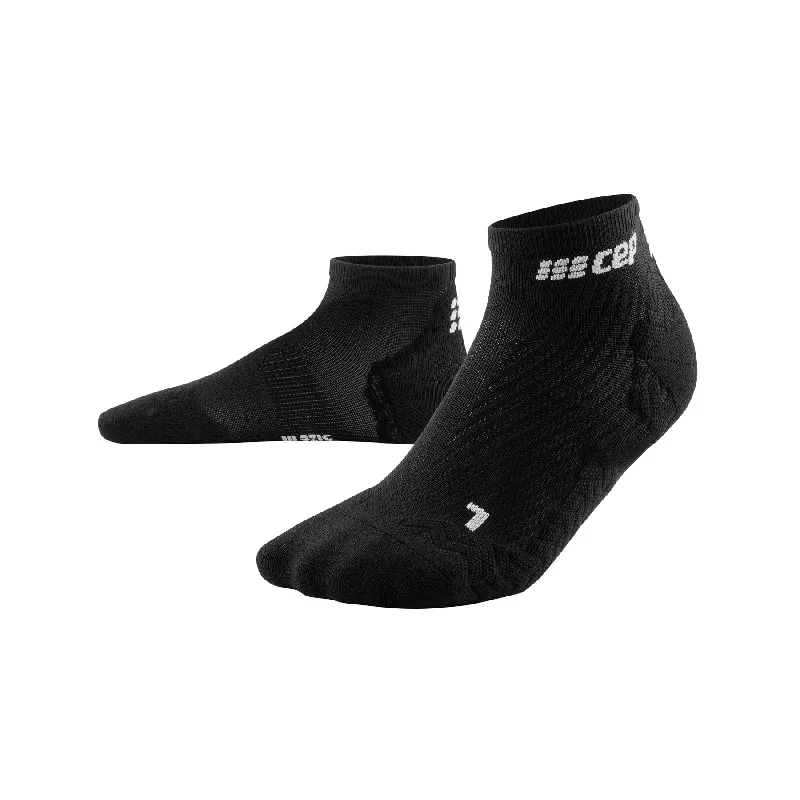 CEP Compression Ultralight Low Cut Men's Cycling Socks (Ultralight Black)