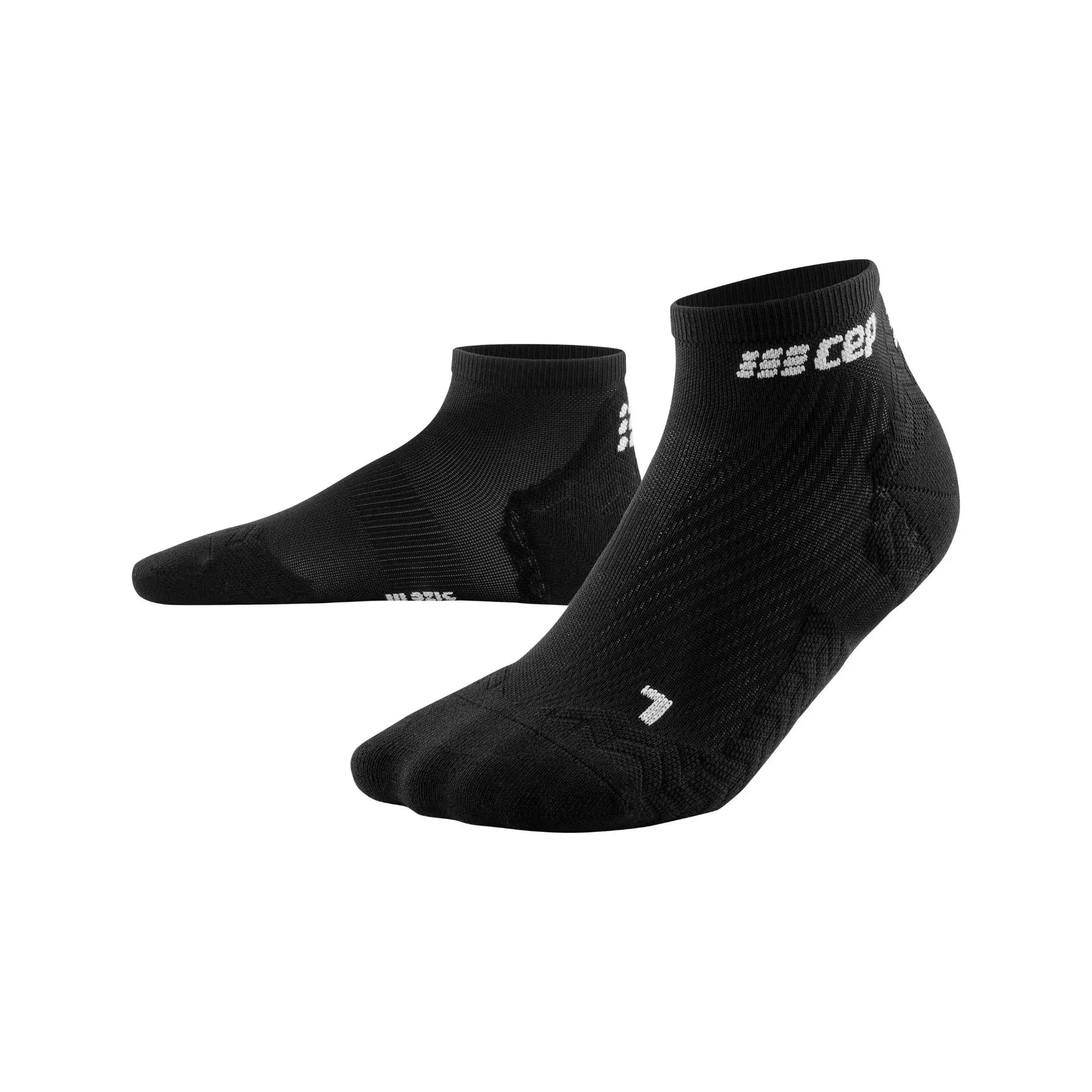 CEP Compression Ultralight Low Cut Women's Cycling Socks (Ultralight Black)