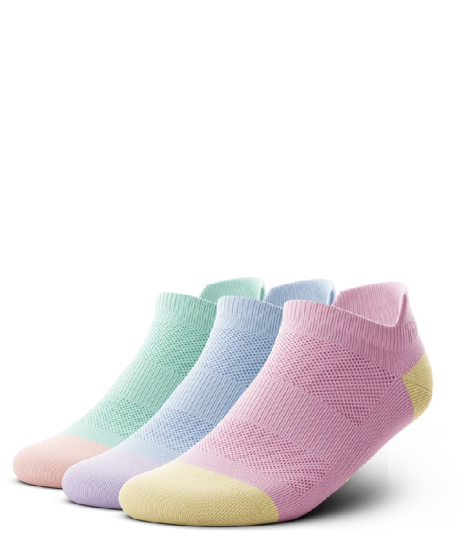 Cool Tones Ankle Socks 3-Pack