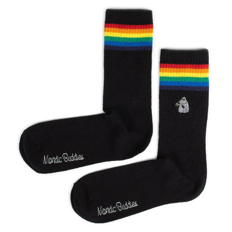 The Groke Retro Men Socks - Black