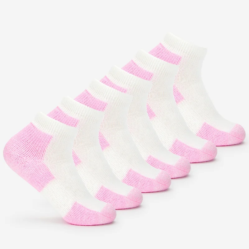 Women's Maximum Cushion Ankle Walking Socks (6 Pairs) | DWMXW | Pay for 5, Get 1 FREE!