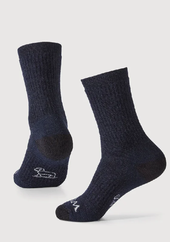 Core Crew Sock Full Cushion - Navy