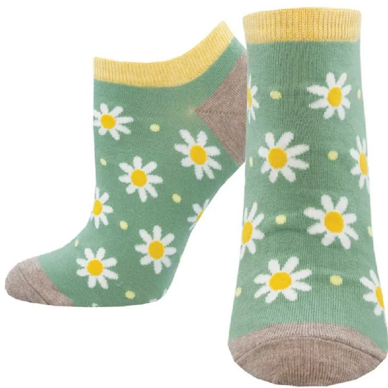 Dots and Daisies Women's Ankle Socks