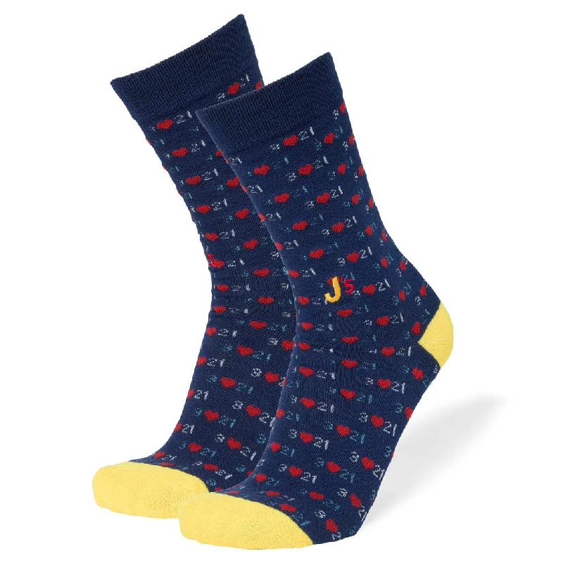 Down Syndrome Awareness Knit Crew Socks