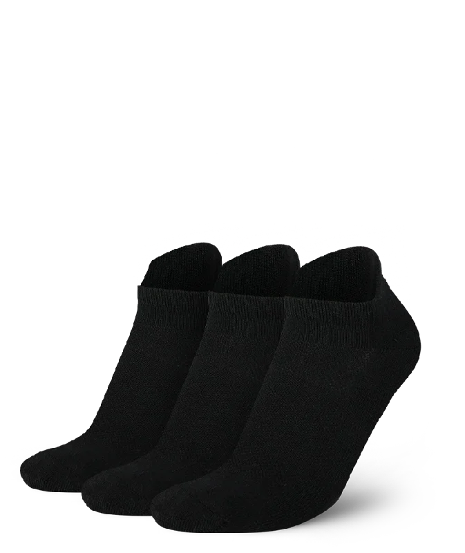 Everyday Merino Ankle Socks Black 3-Pack