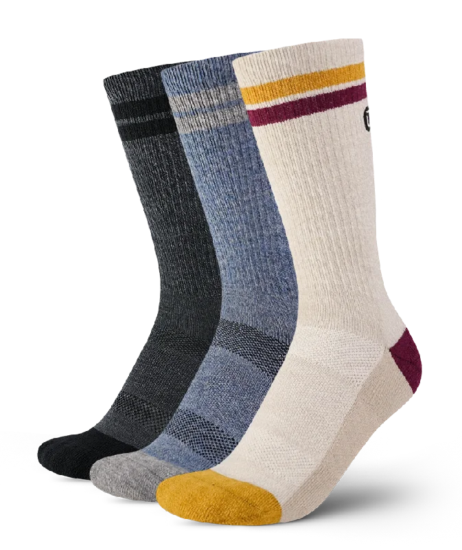 Everyday Merino Crew Socks 3-Pack