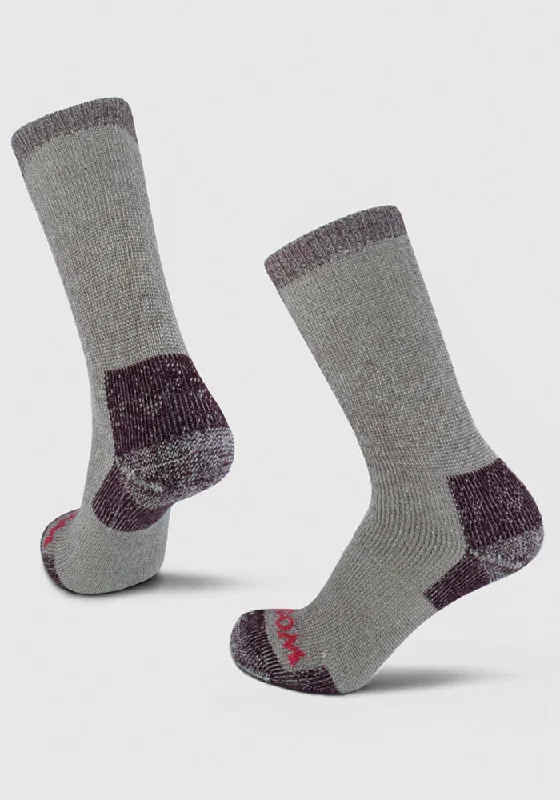 Extreme Full Cushion Crew Socks - Windsor Wine