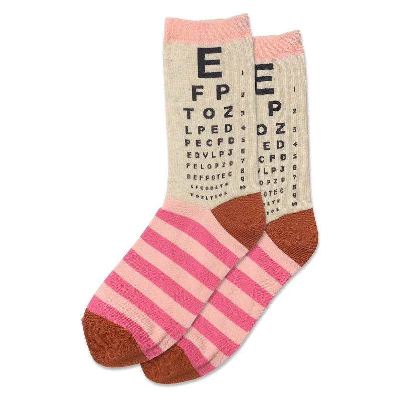 Eye Chart Women's Crew Socks