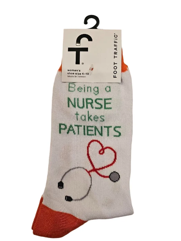 Women's Sock - Being a Nurse take patients - 6773