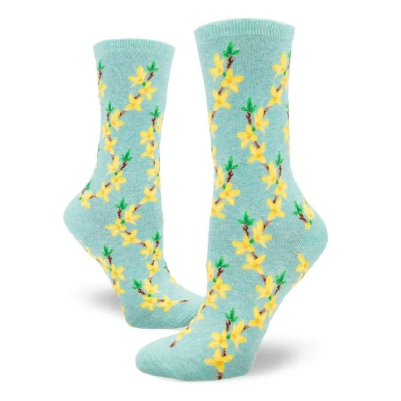 Forsythia Women's Crew Socks