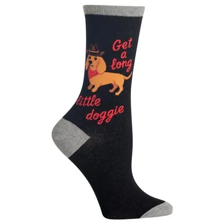 Get A Long Little Doggie Women's Crew Socks