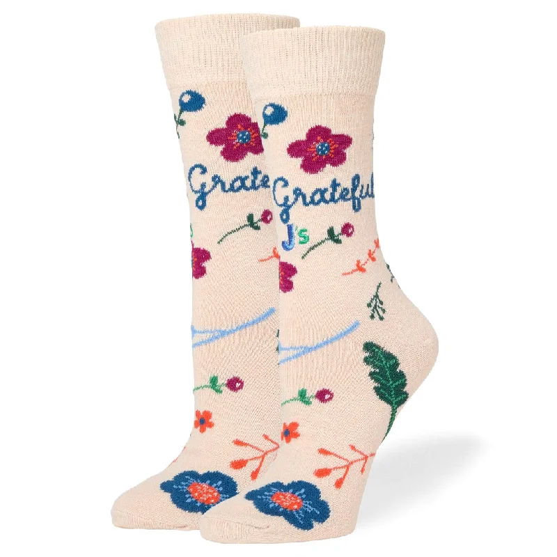 Grateful Women's Crew Socks