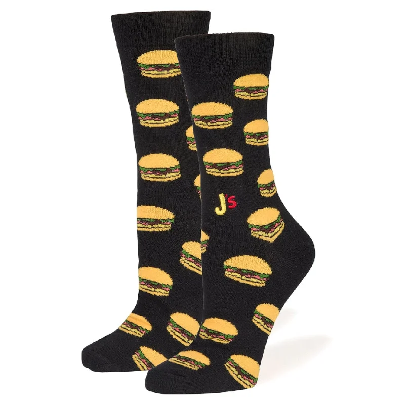 Hamburger Women's Crew Socks