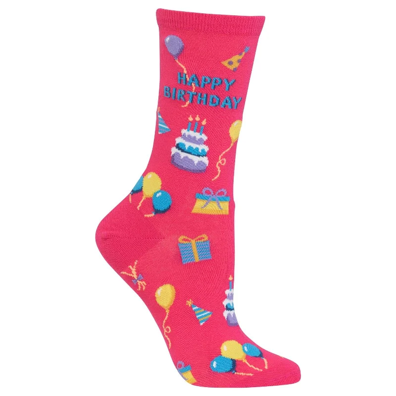 Happy Birthday Women's Crew Socks