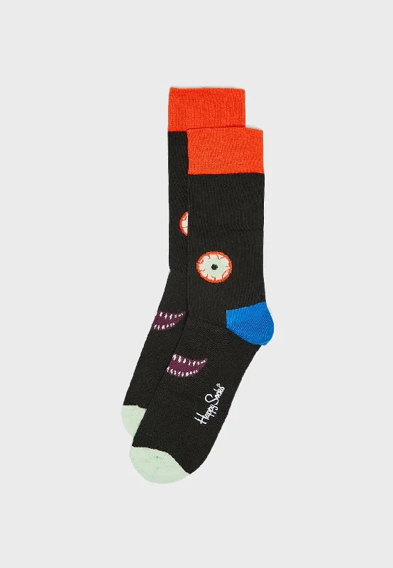 Happy Socks Scary Face Crew Socks