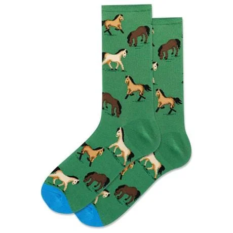 Horses Women's Crew Socks