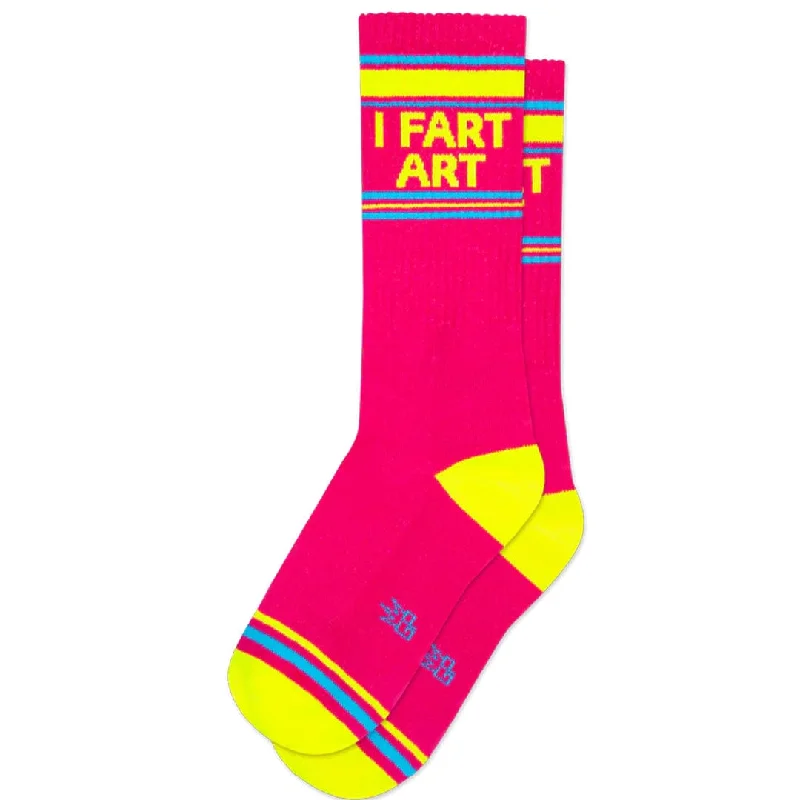 I Fart Art Unisex Crew Socks