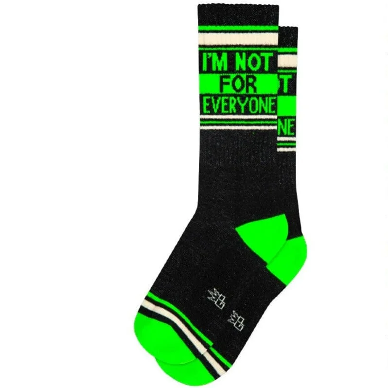 I'm Not For Everyone Unisex Crew Socks