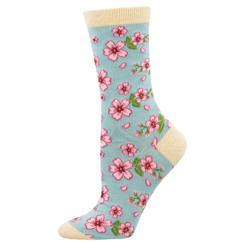 In Bloom Women's Bamboo Crew Socks