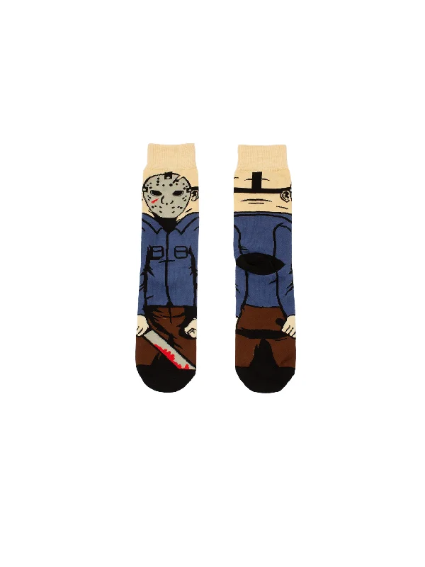 "Jason" Friday The 13th Crew Socks