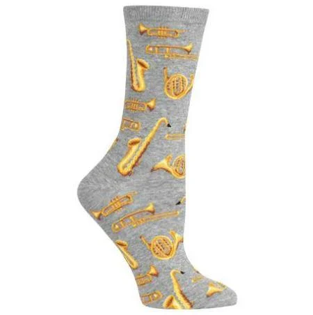 Jazz Instruments Women's Crew Socks