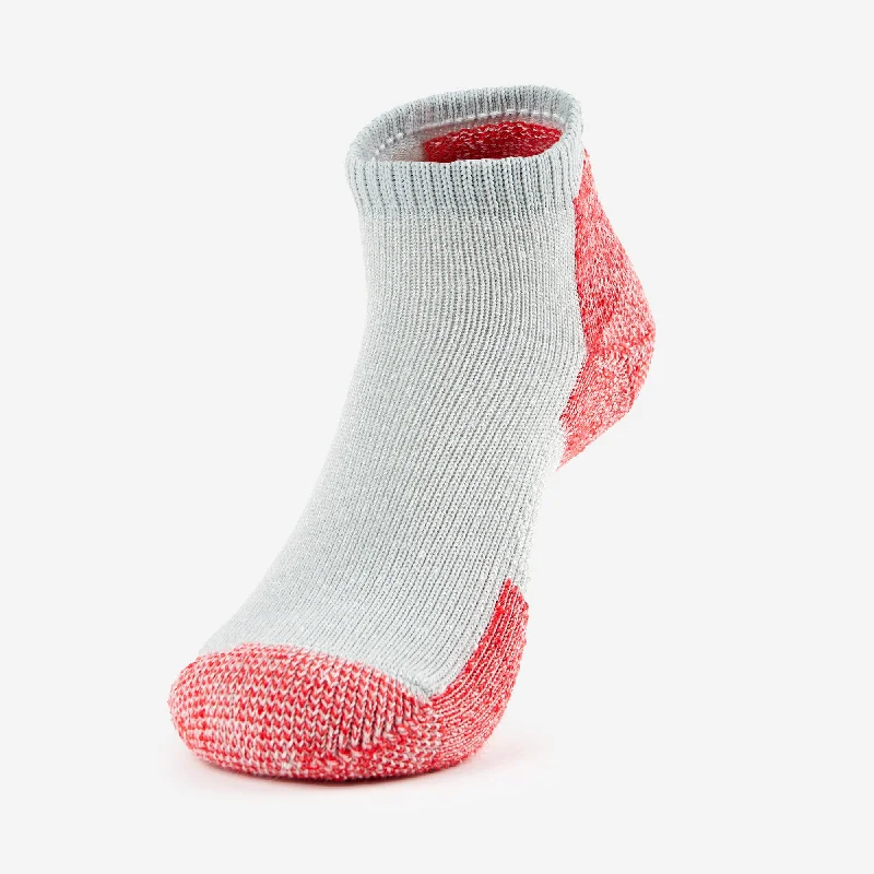 Heather Grey/Red