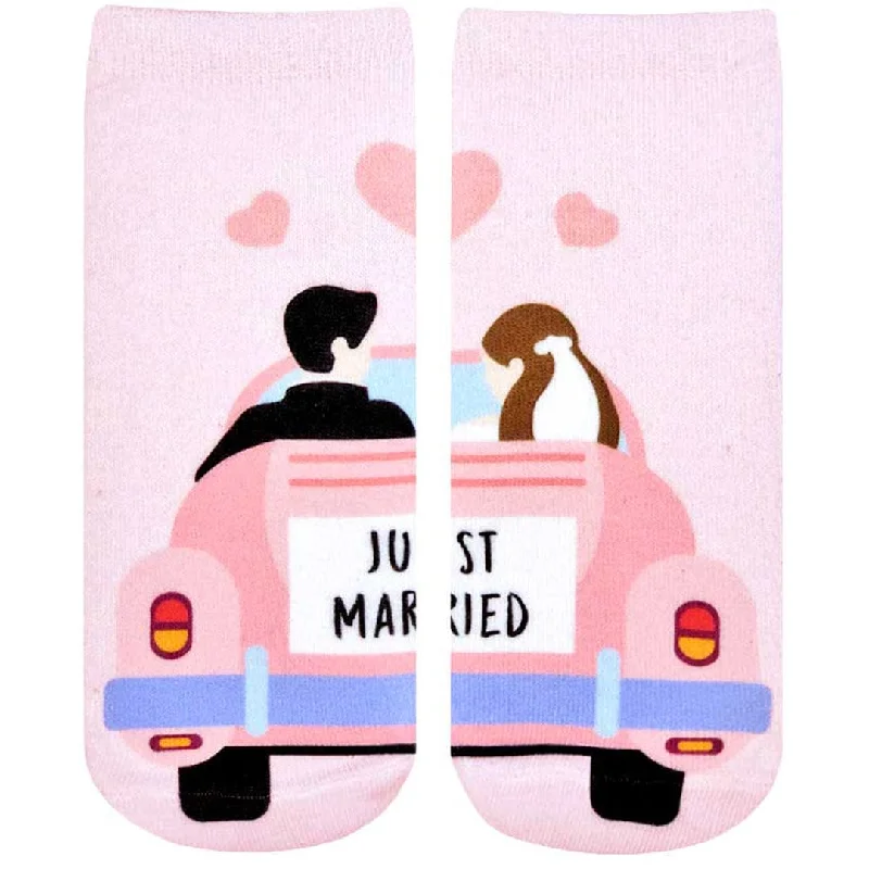 Just Married Ankle Socks