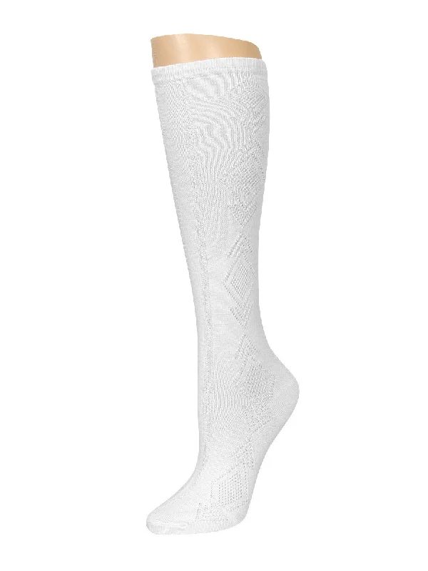 MAMIA GIRL'S KNEE HIGH SOCKS (KHS001_JACQUARD)