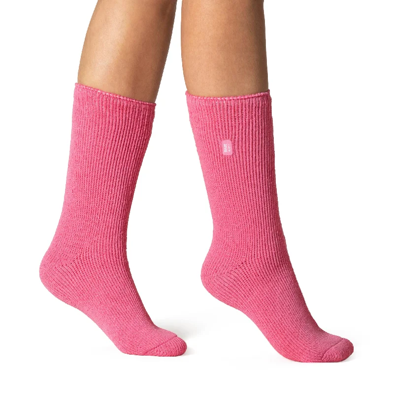 Ladies Original Camellia Socks - Candy Pink