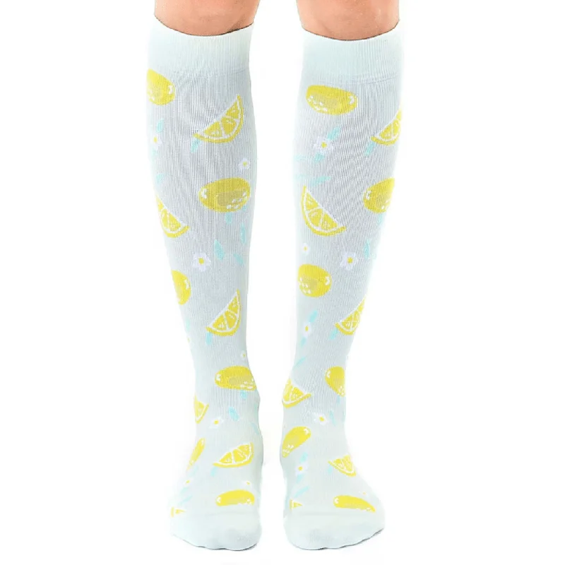 Lemon Unisex Compression Socks