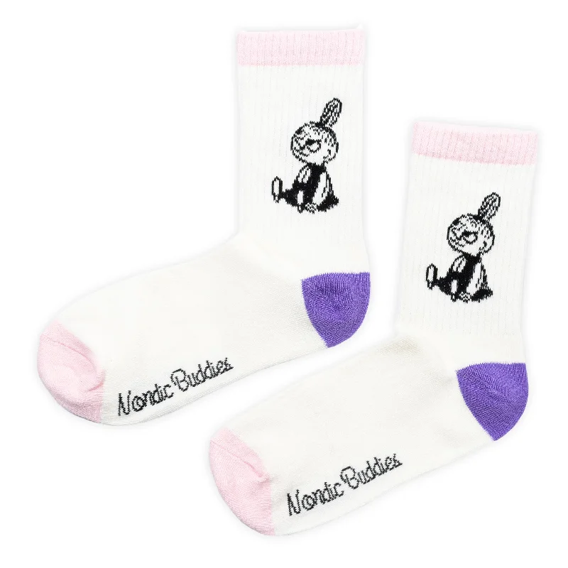 Little My Pranking Women´s Retrosocks - White