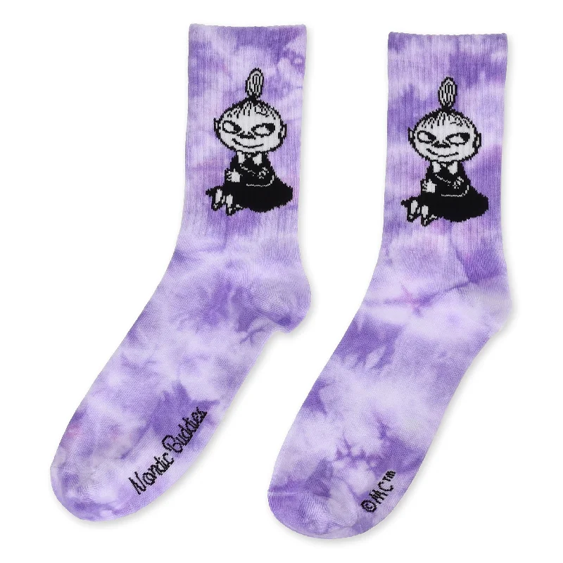 Little My Tie Dye Women’s Socks - Purple